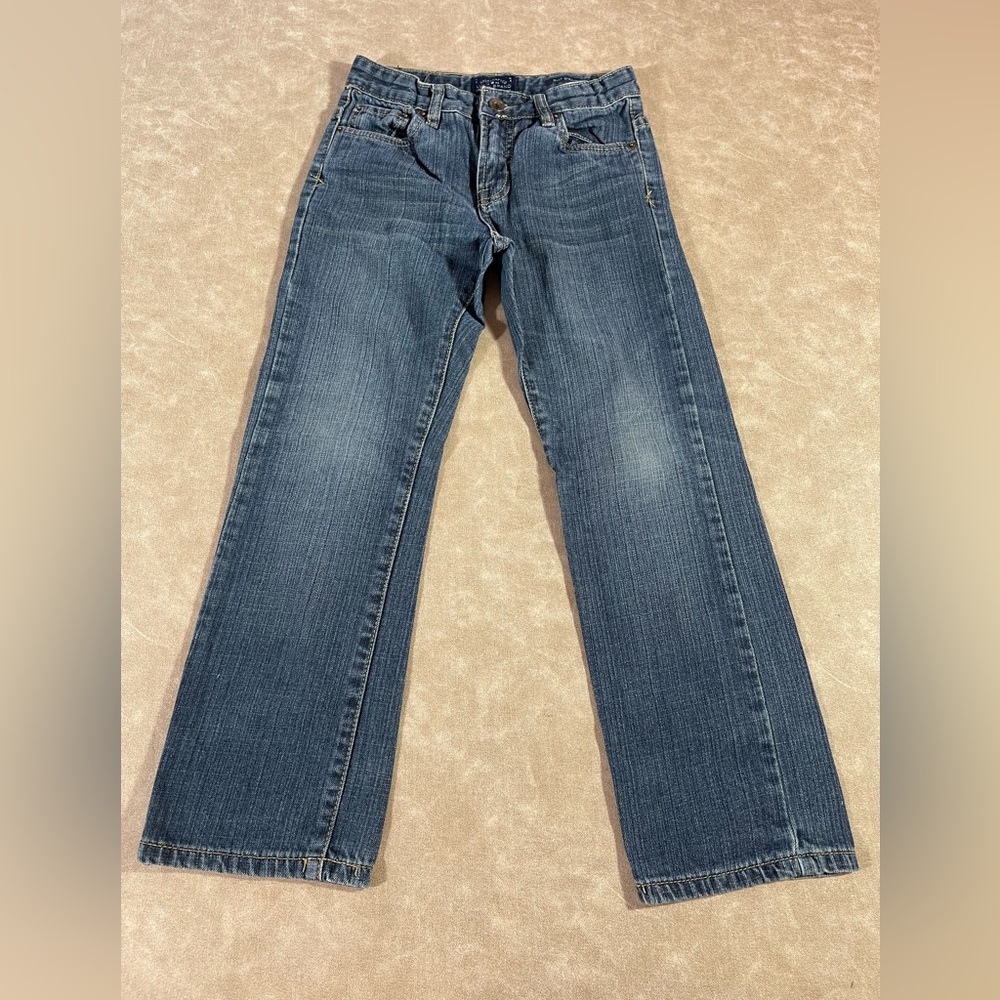 Lucky Brand Dark Wash Straight Billy Straight Jeans 10
